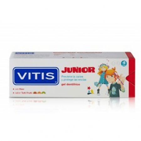 Vitis Junior Gel Dent Tutti Frut 75 Ml-6225185