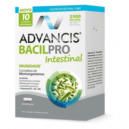 Advancis Bacilpro Intestinal Caps X20