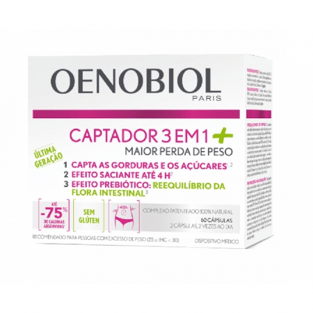 Oenobiol Captador 3em1+ Caps X60-6287599