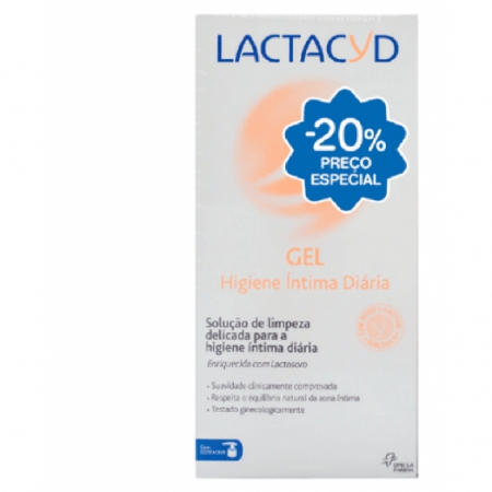 Lactacyd Íntimo Gel higiene íntima diária 200 ml com Desconto d-6322297