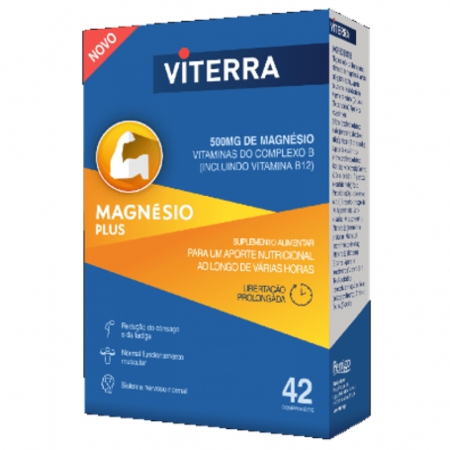 Viterra Magnésio Plus Comprimidos, Blister 42Unidade(s)-6330498