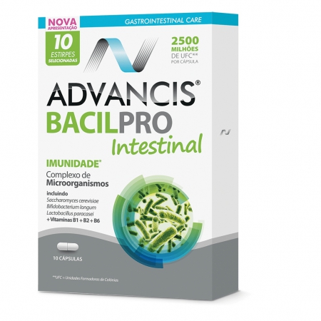 Advancis Bacilpro Intestinal Caps X10