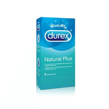 Durex Natural Plus 6 unidades