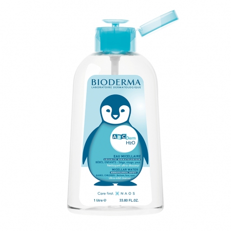 Abcderm Bioderma Água Micelar H2O 1L