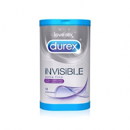 Durex Invisible Extra Lubrificado 