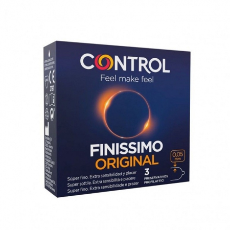 Preservativos Control Finissimo 3 uni.