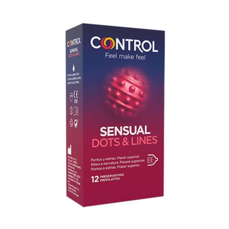 Preservativos Control Sensual Dots&Lines