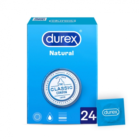 Durex Natural Plus 24 unidades