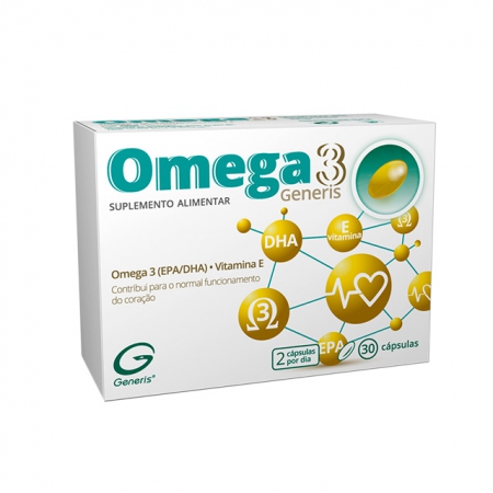 Omega 3 Generis 30 Cápsulas