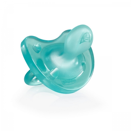 Chupeta Chicco Physio Soft silicone azul 