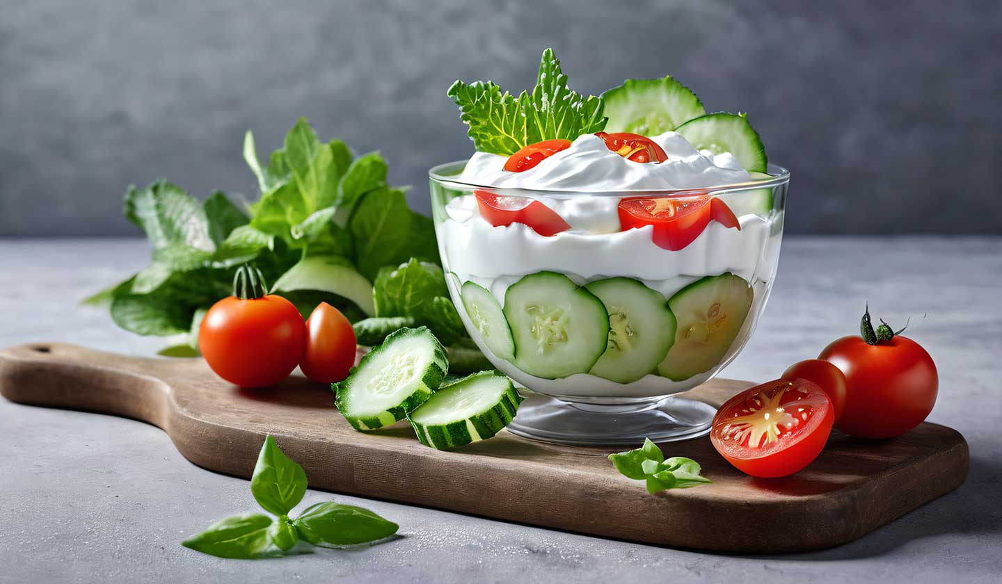 O kefir pode ser usado como ingrediente em receitas