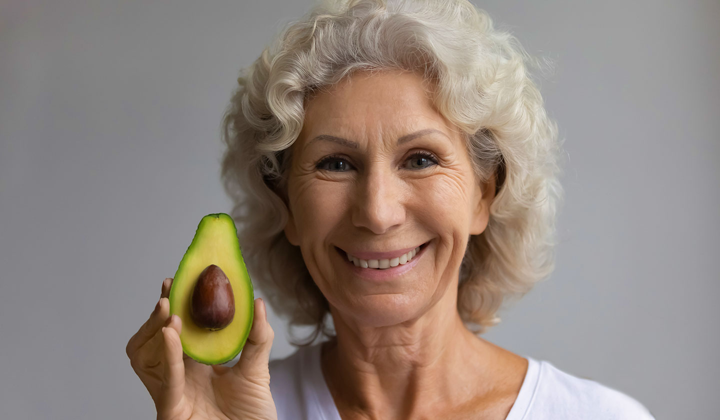 Avocado prevents premature aging