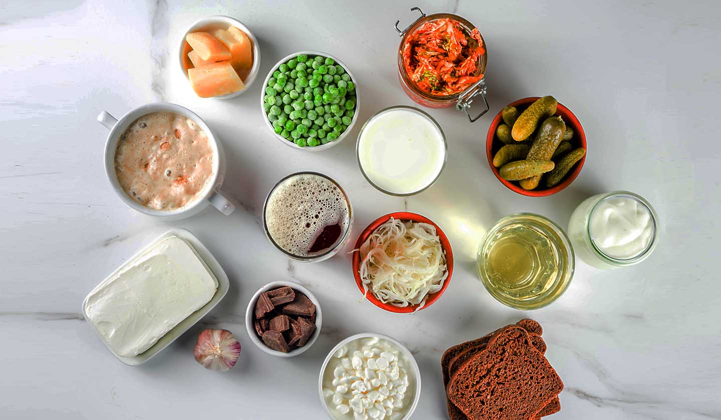 Examples of probiotic foods