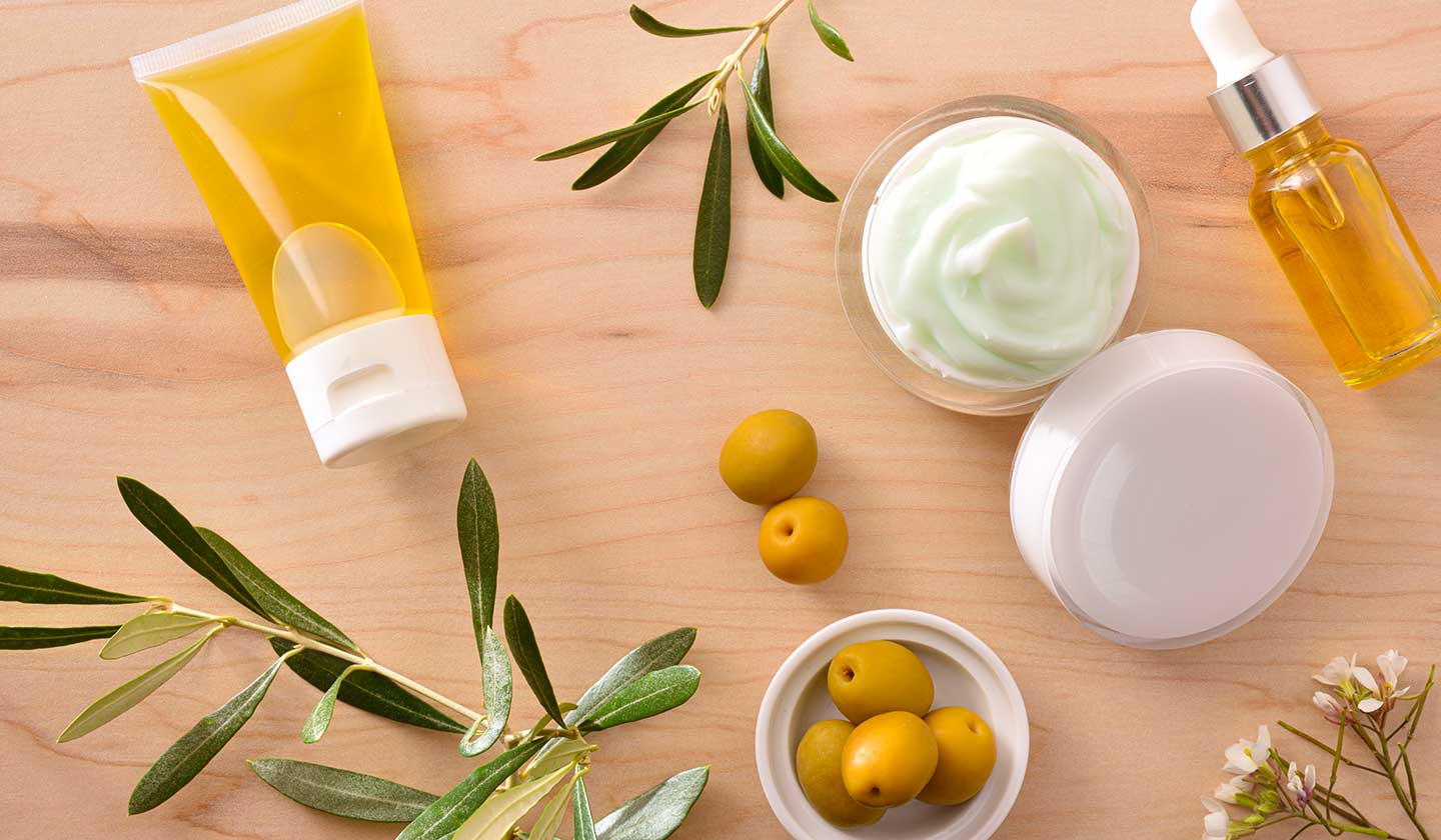 Use of olive oil in cosmetics