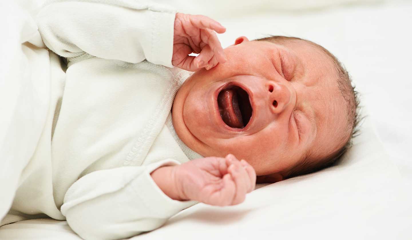 Babies suffer from intense belly pains