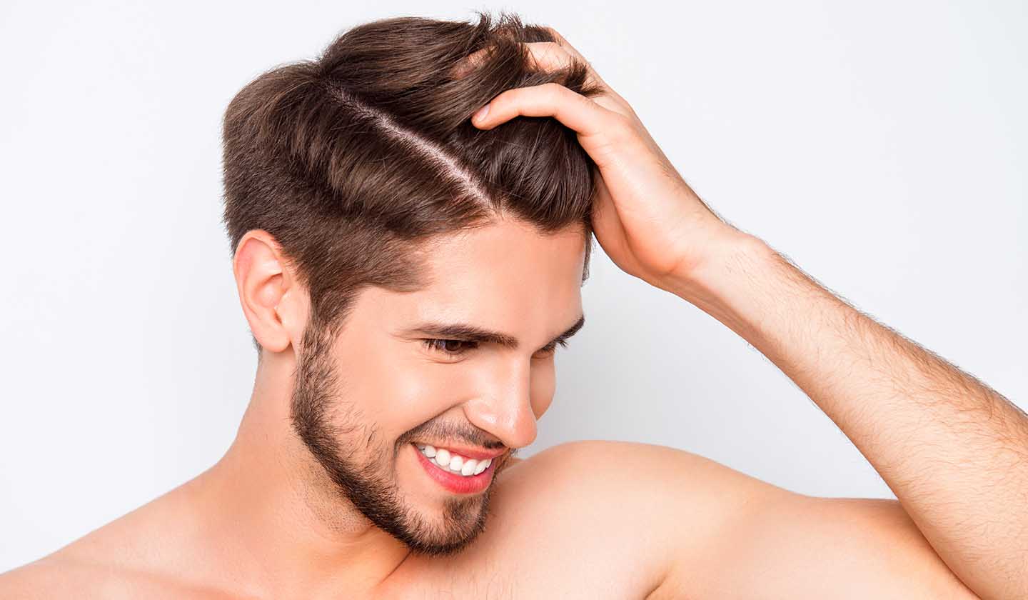 Dandruff-free and healthy hair