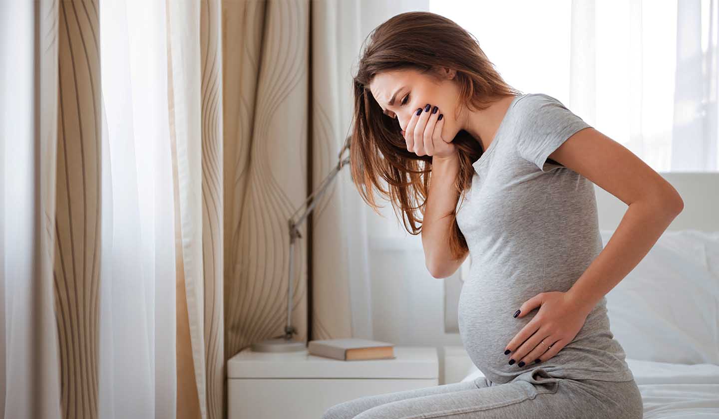 Enjoos e azia durante a gravidez