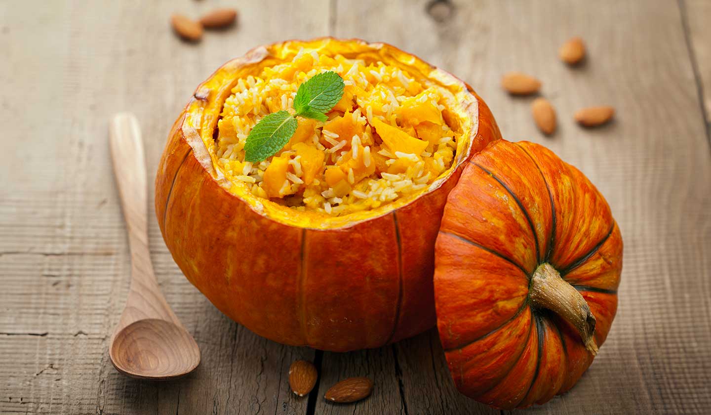 Pumpkin risotto 