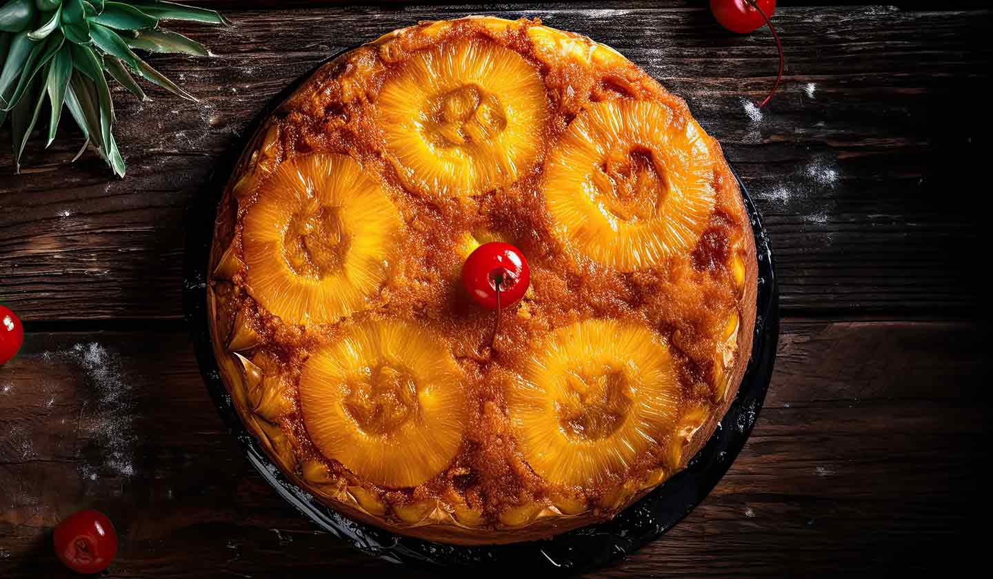 Bolo de ananás Bolo de ananás