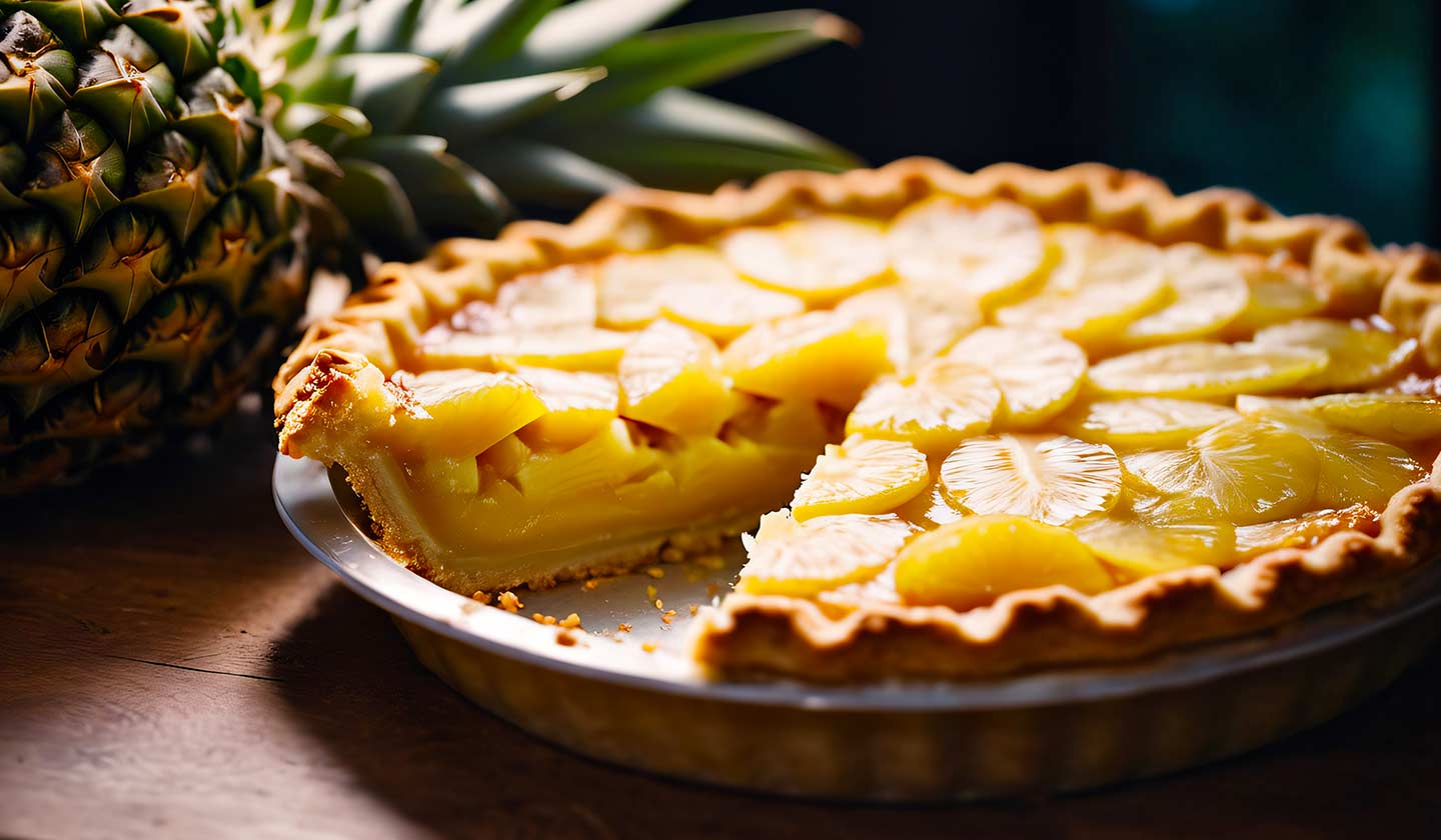 Tarte de ananás Tarte de ananás