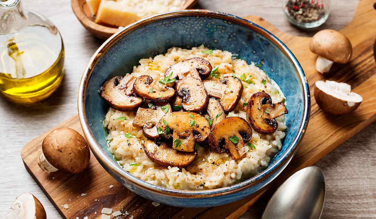 Risotto de Cogumelos