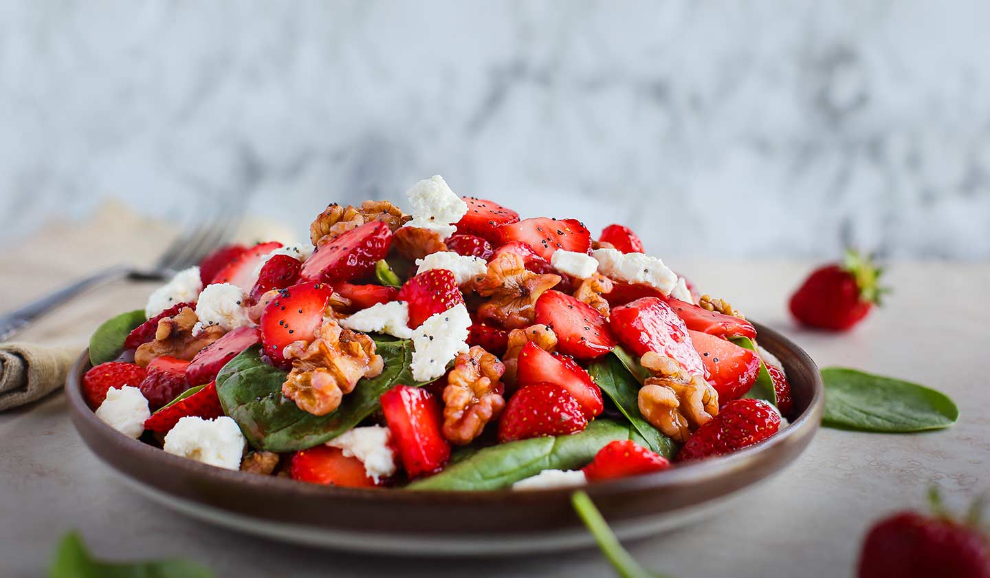 Strawberry and Spinach Salad Strawberry and Spinach Salad