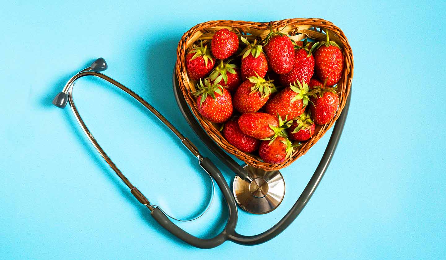 Strawberry - beneficial for cardiovascular health Strawberry - beneficial for cardiovascular health