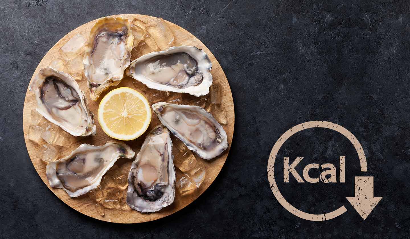 Oysters - a low-calorie food