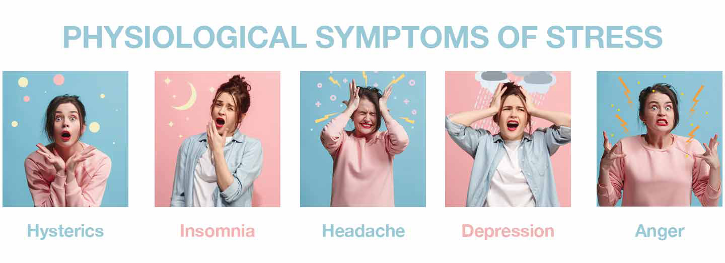 Physiological symptoms of stress
