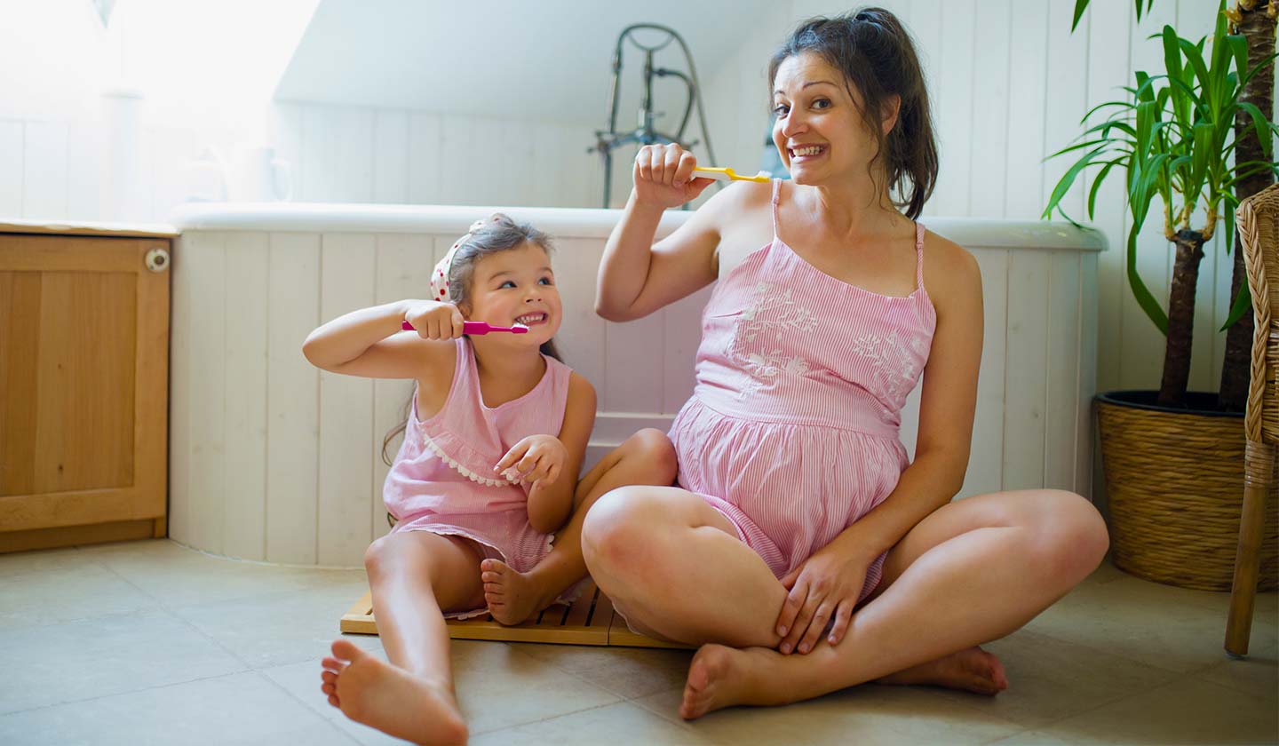 A importância da higiene oral durante gravidez.